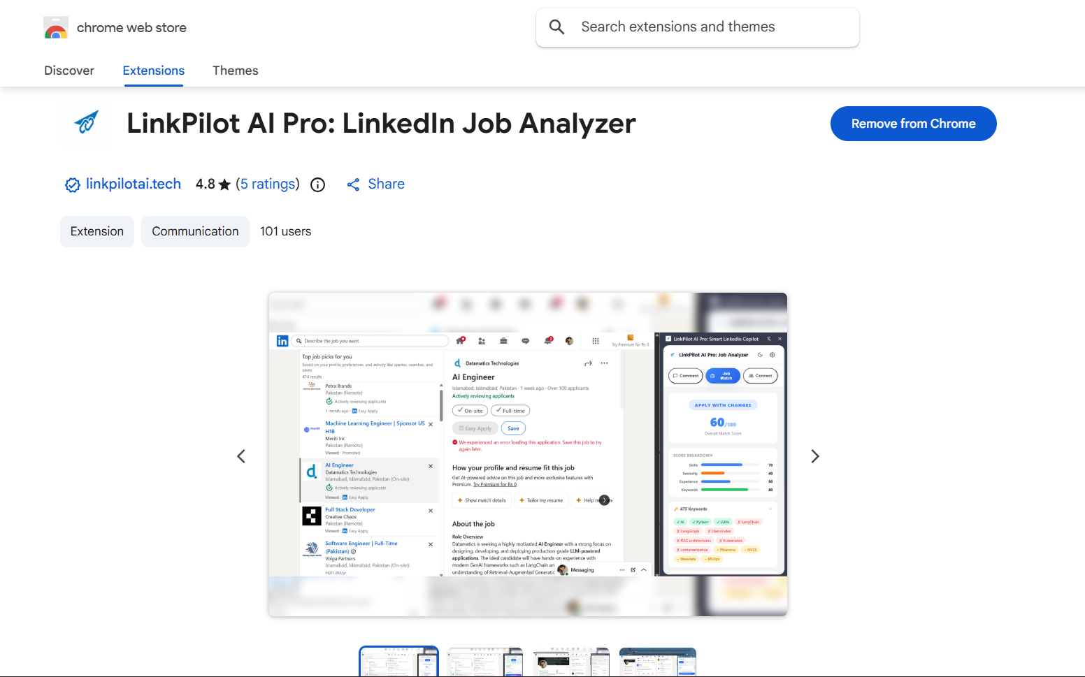 LinkPilot AI Pro preview